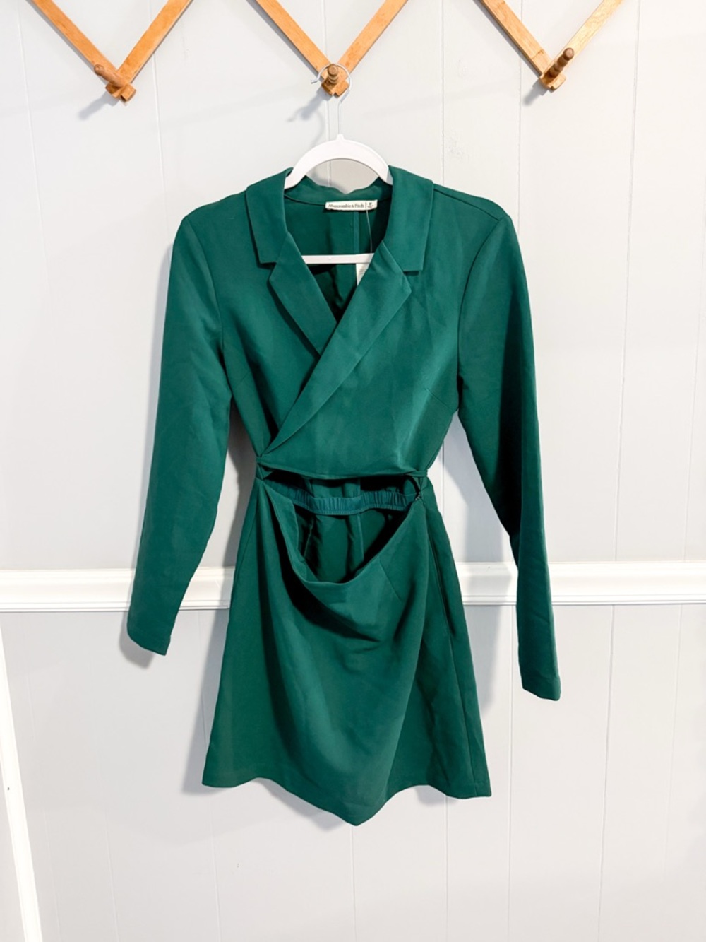 NWT Abercrombie & fitch Wrap Cutout Blazer Dress - Picture 3 of 8